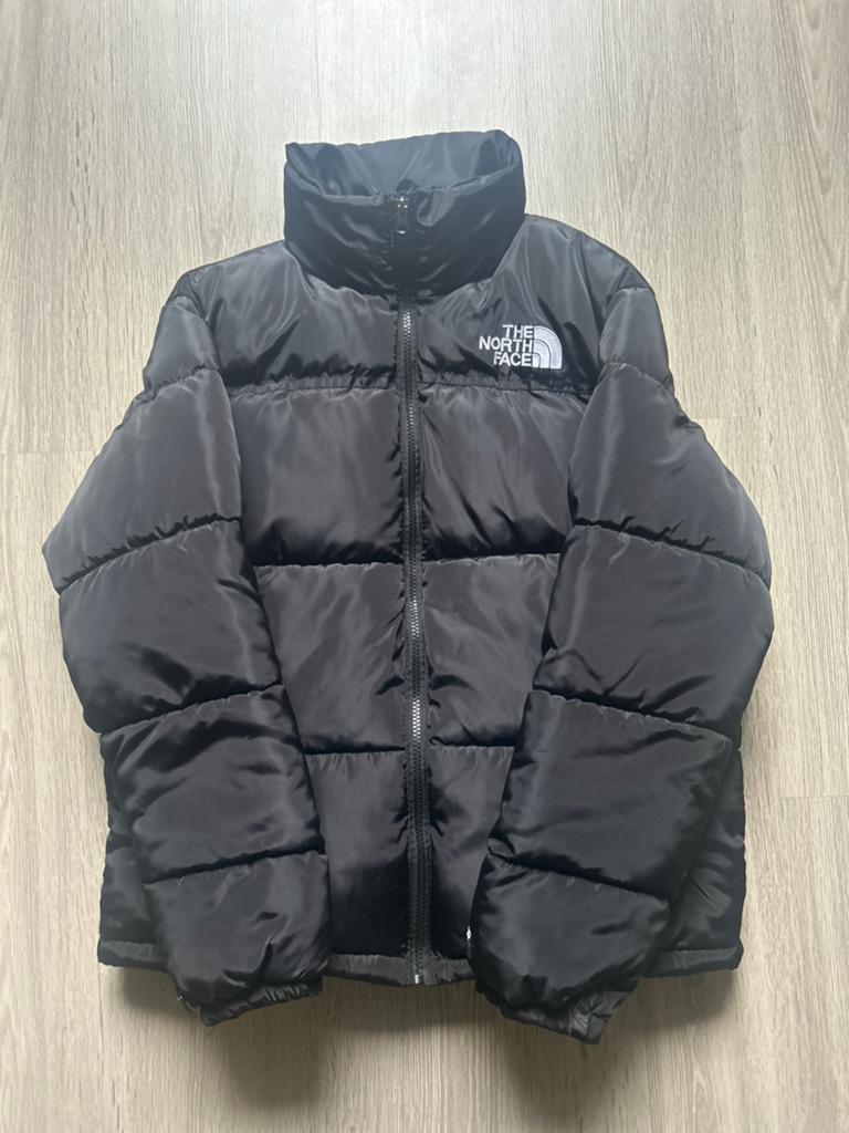 Pufferjack The North Face Nuptse 700 Zwart M, Ophalen of Verzenden, Zo goed als nieuw, Maat 48/50 (M), Zwart