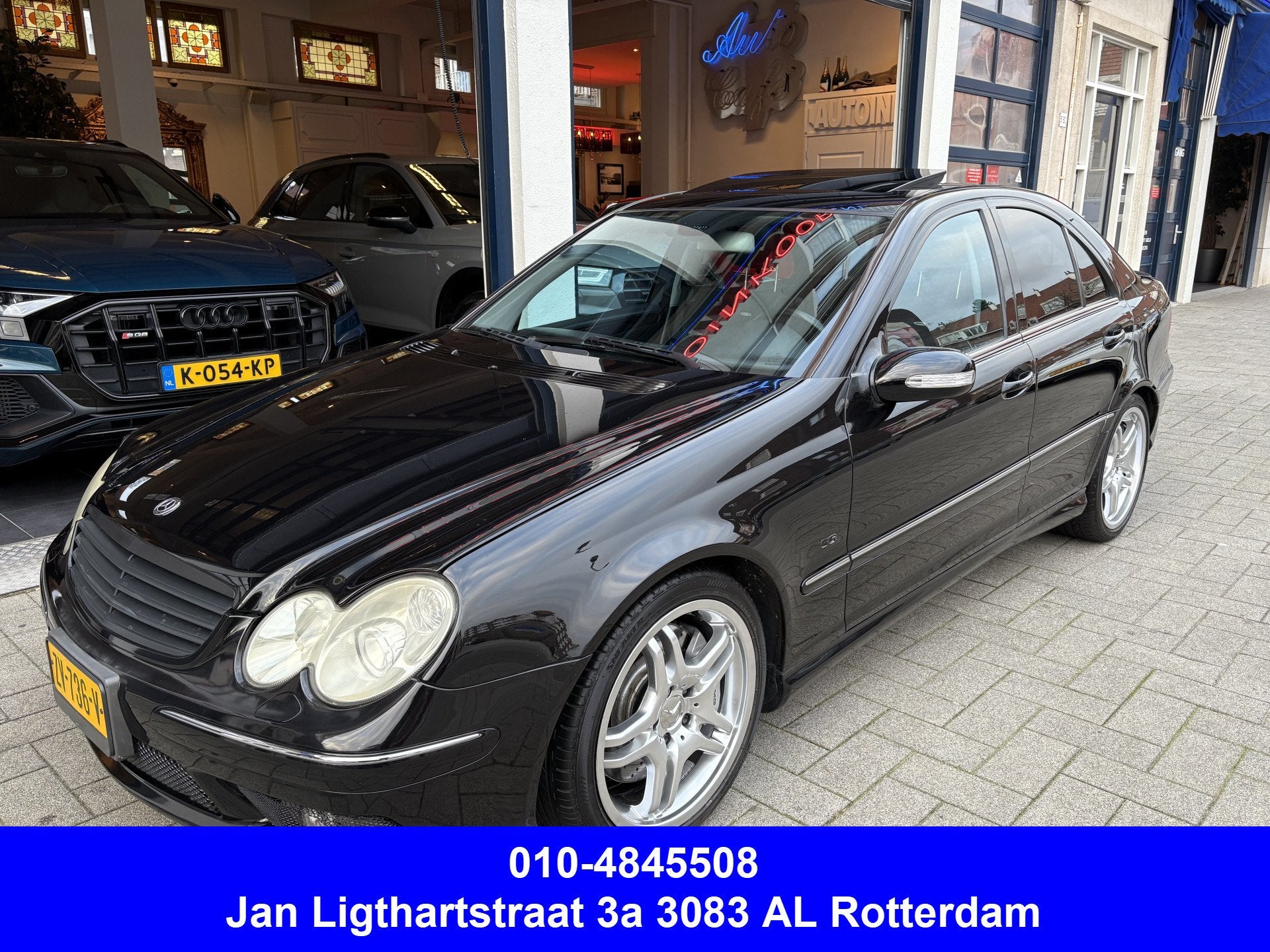 Mercedes-Benz C-Klasse AMG 55 FACELIFT/SCHUIFDAK (bj 2005), Auto's, Automaat, Achterwielaandrijving, Gebruikt, 8 cilinders