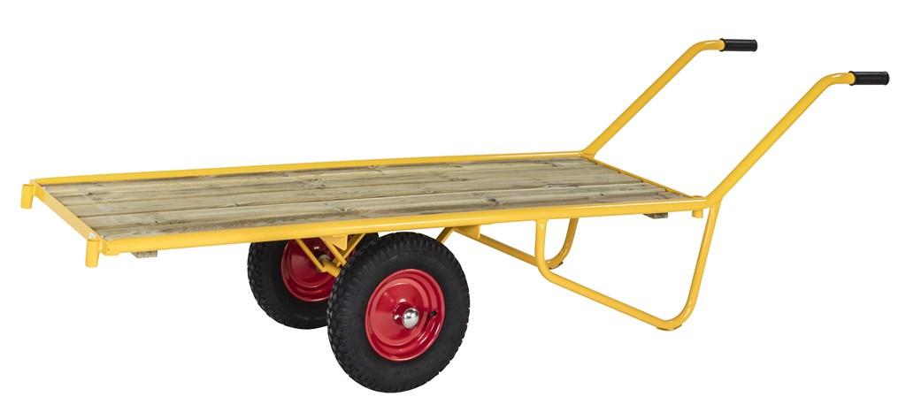 Platformwagen voor zwaar werk, Ophalen, Zo goed als nieuw
