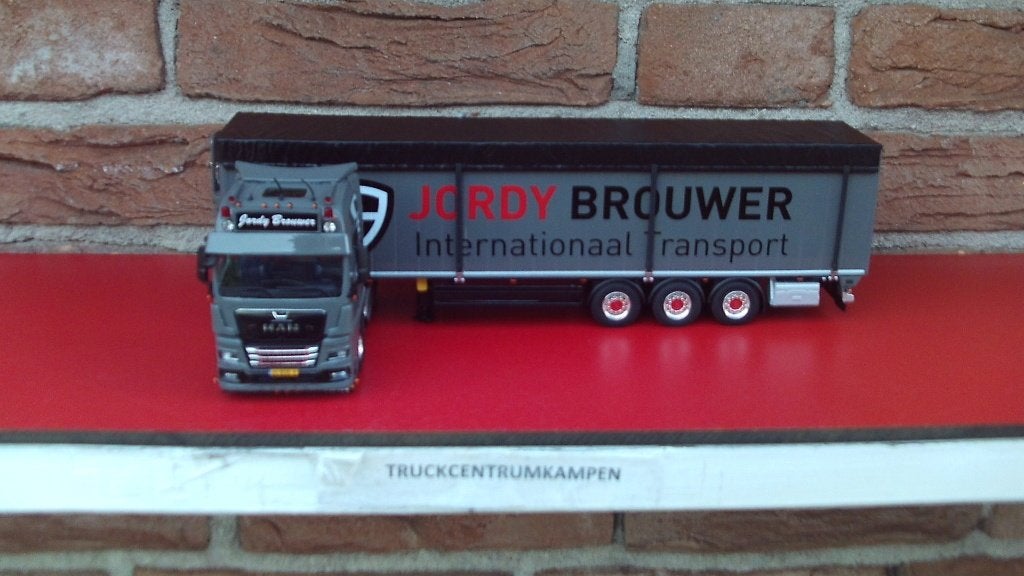 WSI  Man  TGX  GX  4 x 2  van  Jordy  Brouwer  Transport., Ophalen of Verzenden, Nieuw, Bus of Vrachtwagen, Wsi