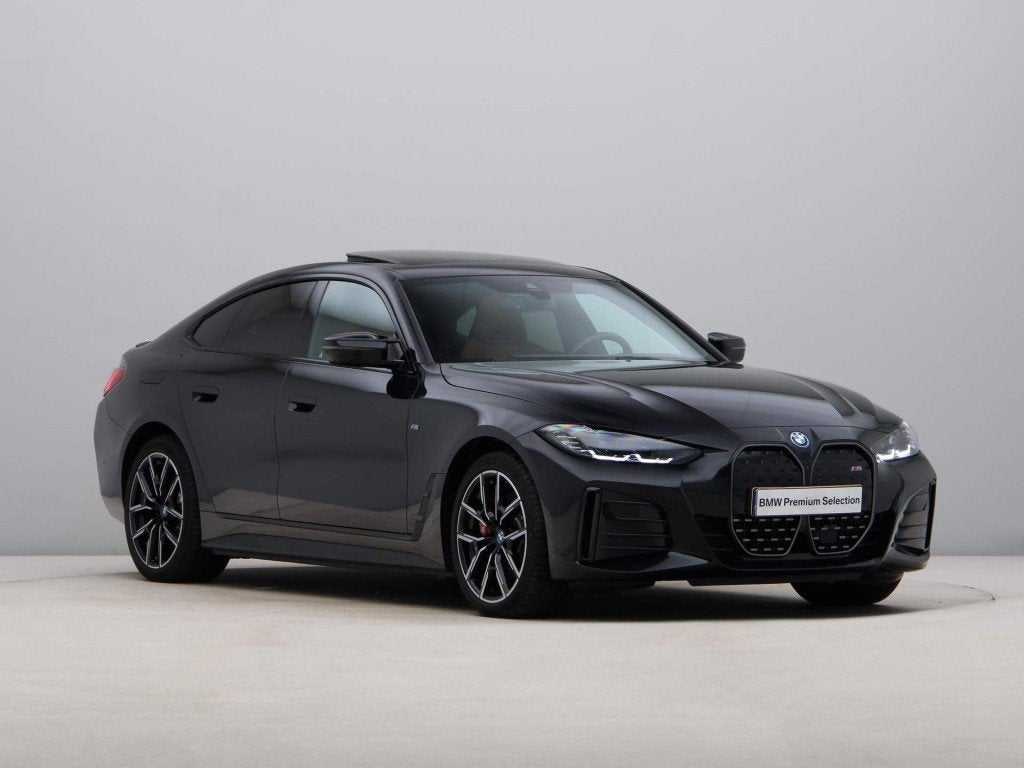 BMW i4 BEV M50 544pk 2023 Zwart, Auto's, BMW, 110 €/maand, Zwart, Origineel Nederlands, Elektrisch