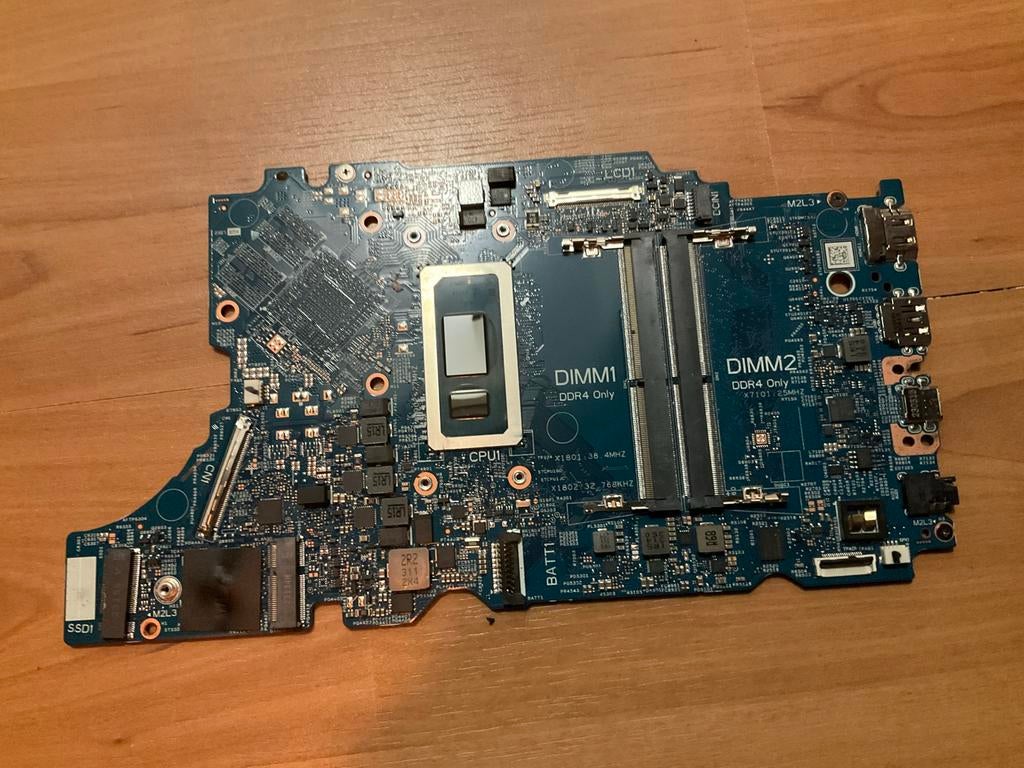Dell Laptop Moederbord - DDR4, Intel Core, Computers en Software, Moederborden, Ophalen of Verzenden, Zo goed als nieuw, Intel