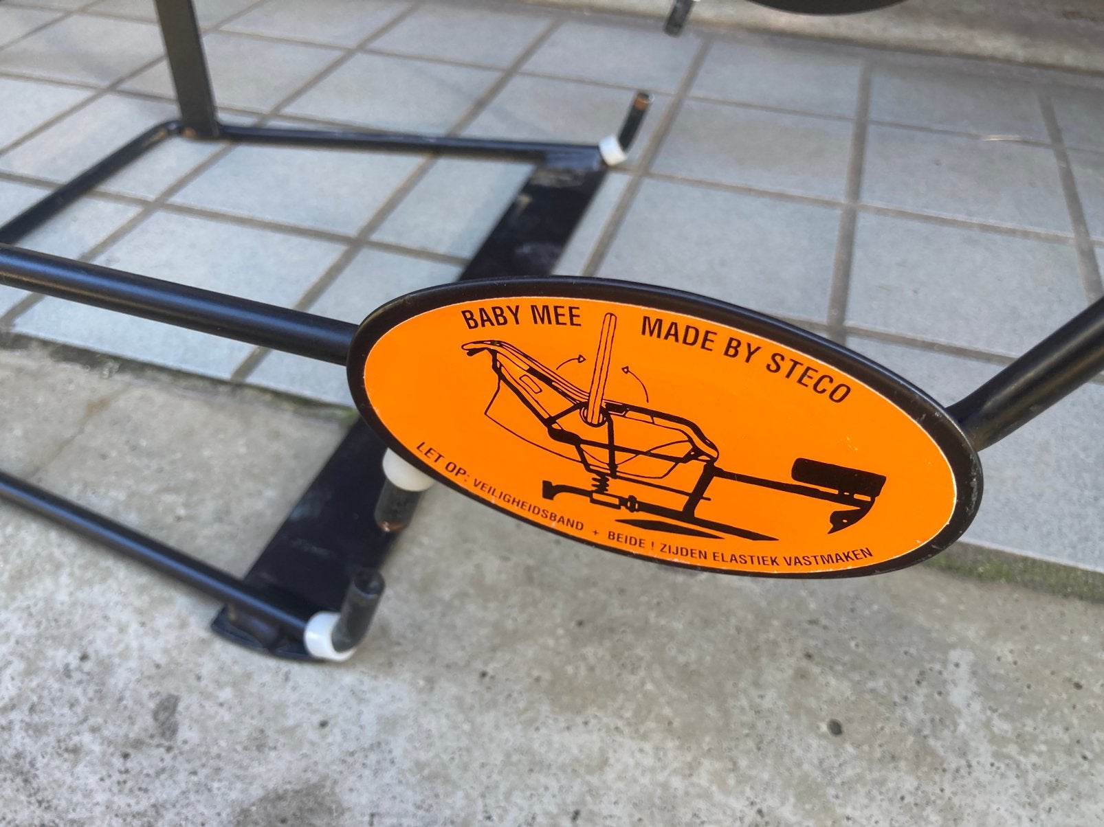 Stecco baby mee voor maxi cosi in bakfiets, Fietsen en Brommers, Ophalen of Verzenden, Zo goed als nieuw