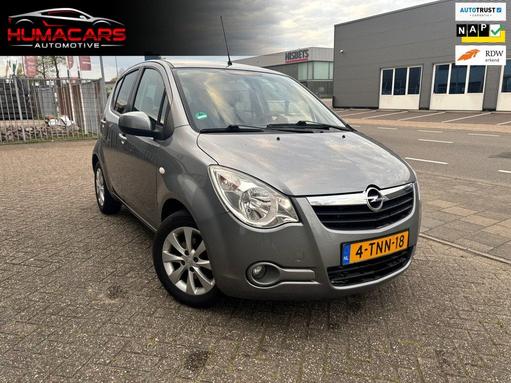 Opel Agila 1.0 Berlin|carplay|Nap|Airco, Auto's, Opel, Voorwielaandrijving, Euro 5, Stof, Gebruikt