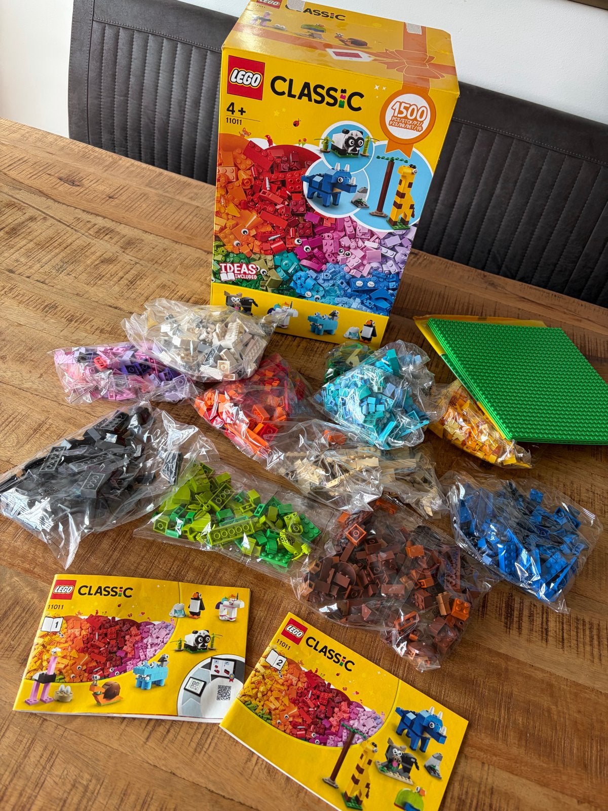 LEGO Classic 11011 - 1500 Stenen - Zo goed als nieuw, Ophalen of Verzenden, Nieuw, Overige merken