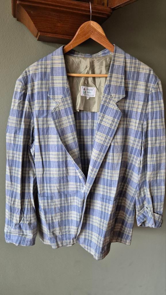 Brixon & Sons vintage zgan jasje colbert mt L cricket, Kleding | Heren, Maat 52/54 (L), Overige kleuren, Brixon & Sons, Ophalen of Verzenden