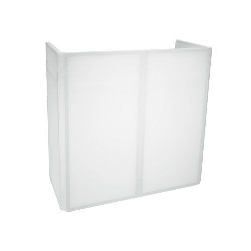 Omnitronic Compact Mobile DJ Stand inclusief afscherming Wit, Geluidgestuurd, ., Overige typen, Nieuw