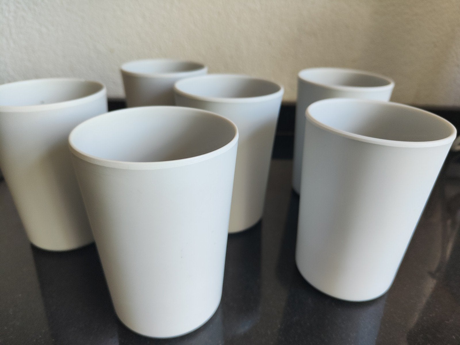 6 bekers Buiten servies Excelente Houseware  camping, Ophalen of Verzenden, Zo goed als nieuw