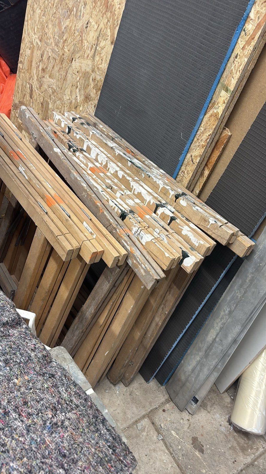 Gebruikte houten ladders - diverse maten, Ophalen, Gebruikt, Opvouwbaar of Inschuifbaar