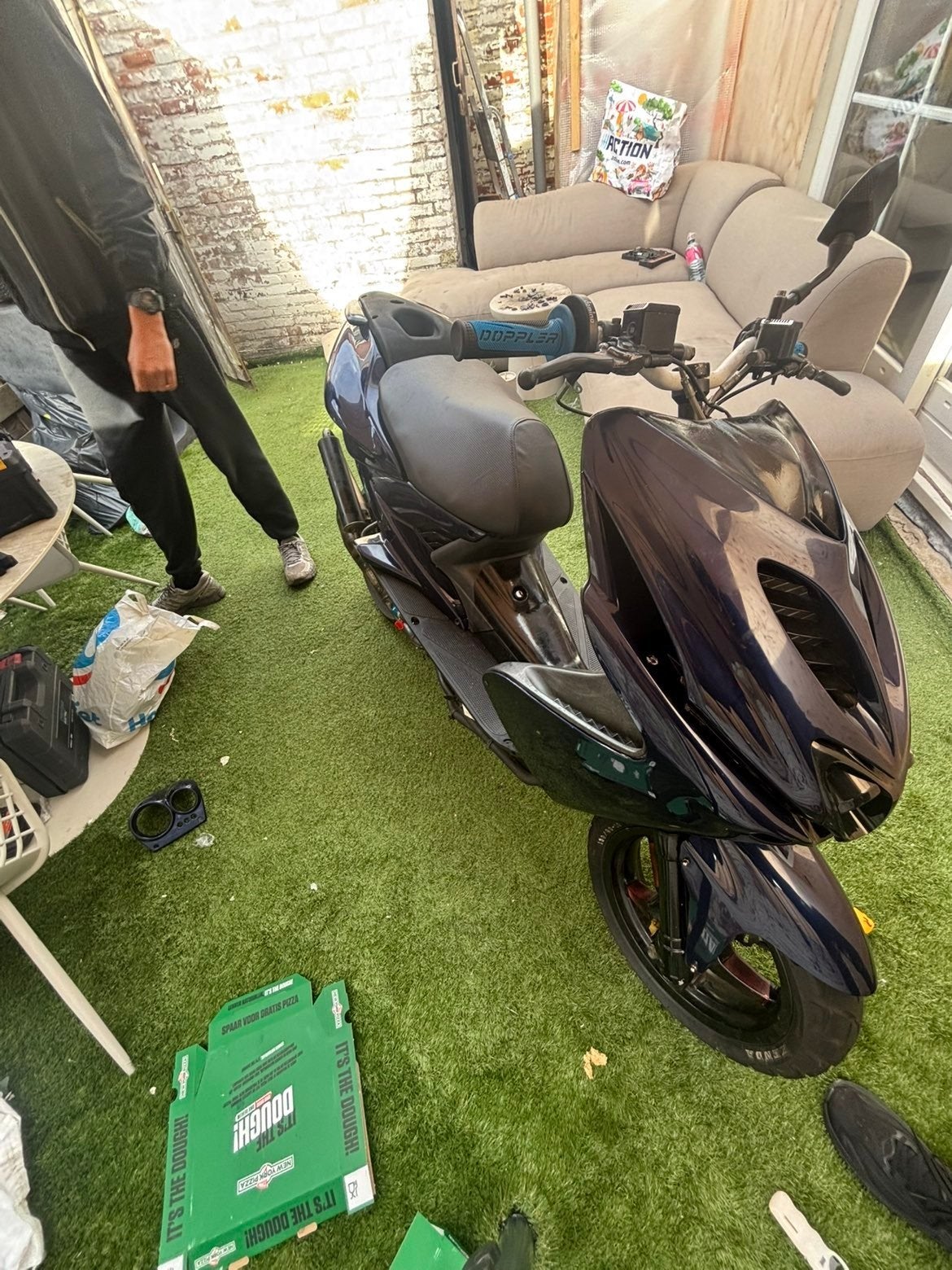 Yamaha Aerox - Zonder cilinder en waterpomp, Ophalen of Verzenden, Gebruikt, Maximaal 45 km/u, Yamaha