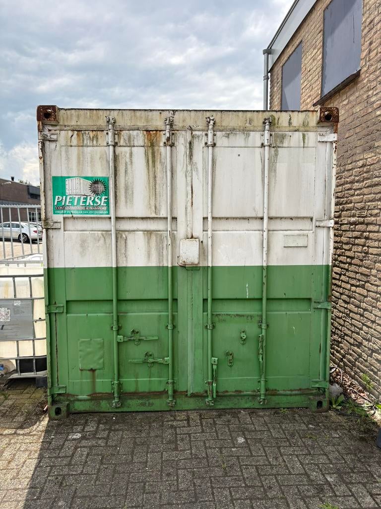 Zeecontainer 20ft – Waterdicht + slot - Zelf ophalen, Doe-het-zelf en Verbouw, Containers, Ophalen