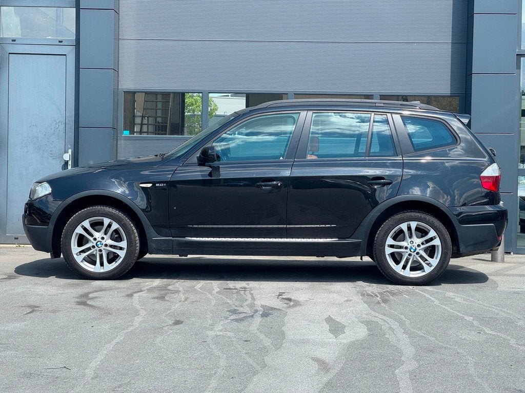 BMW X3 2.0i Introduction Leer|Sensoren|6-bak, Auto's, BMW, 4 cilinders, 150 pk, Zwart, Handgeschakeld