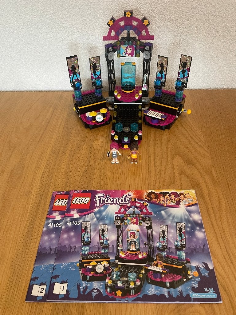 Lego Friends Popster podium (41105), Lego, Friends, Ophalen of Verzenden, Zo goed als nieuw