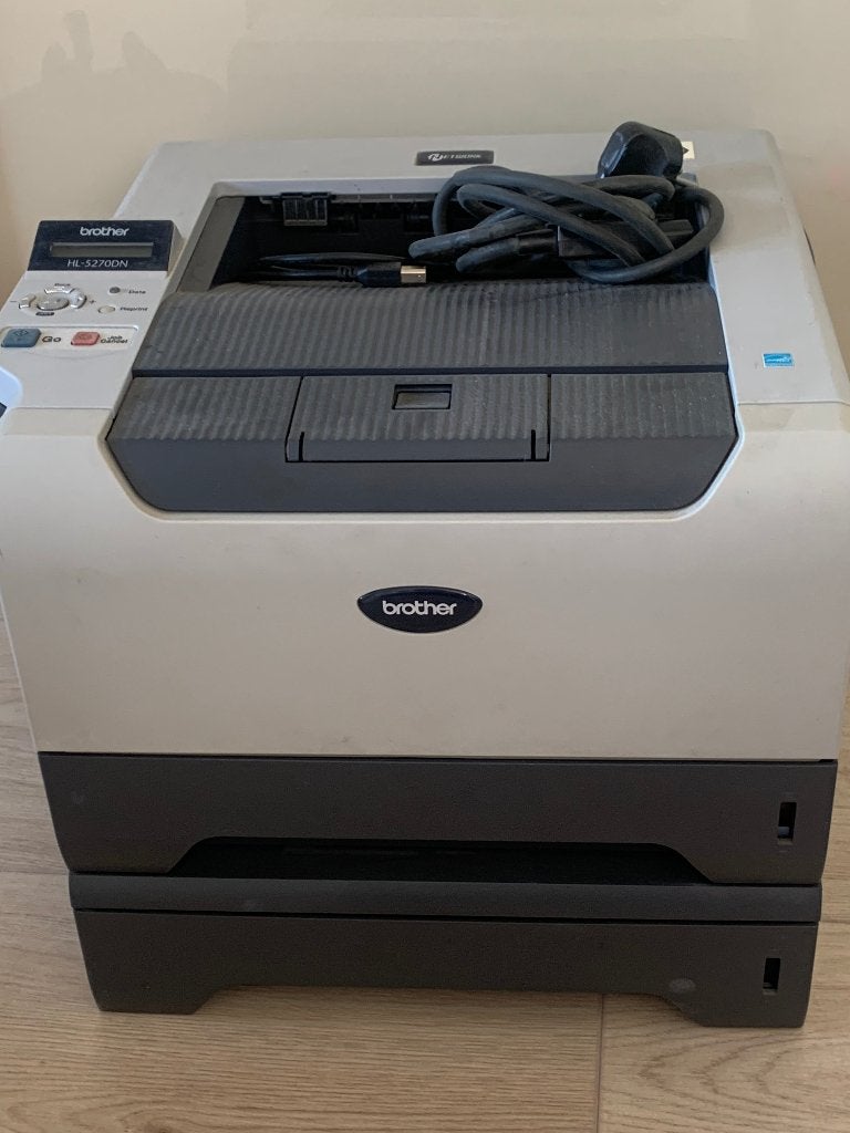 Brother laserprinter HL-5270 DN netwerk printer, Ophalen, Zwart-en-wit printen, Printer, Zo goed als nieuw