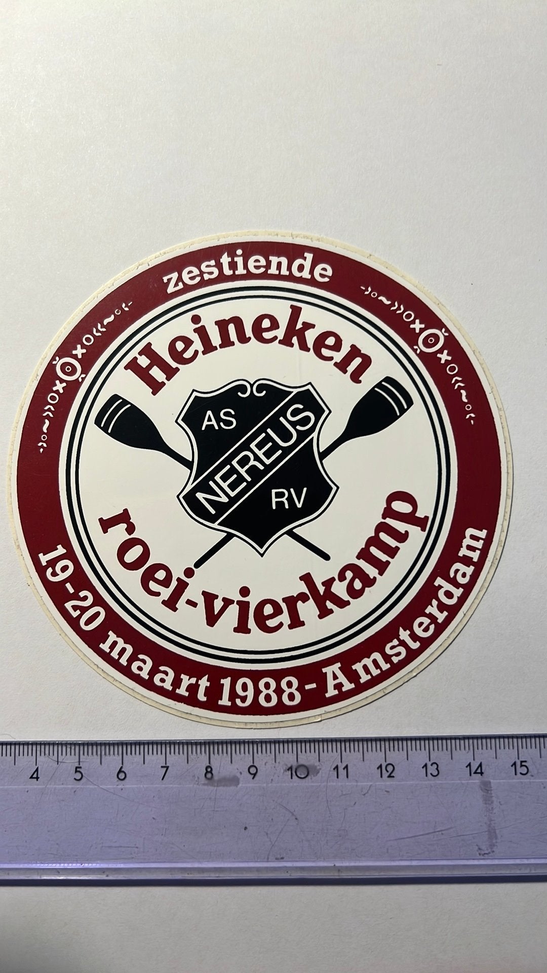 Heineken sticker, Verzamelen, Stickers, Ophalen of Verzenden, Zo goed als nieuw, Bedrijf of Vereniging