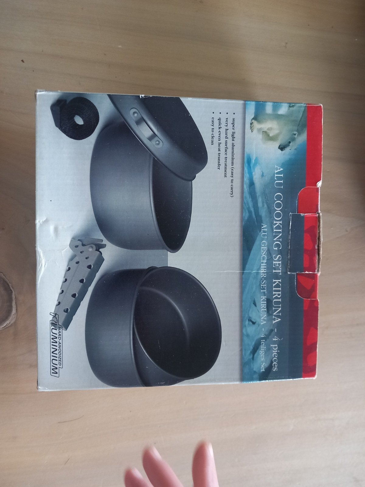 Nordisk Kiruna Aluminium Camping Kookset - 4-delig, Ophalen of Verzenden, Zo goed als nieuw
