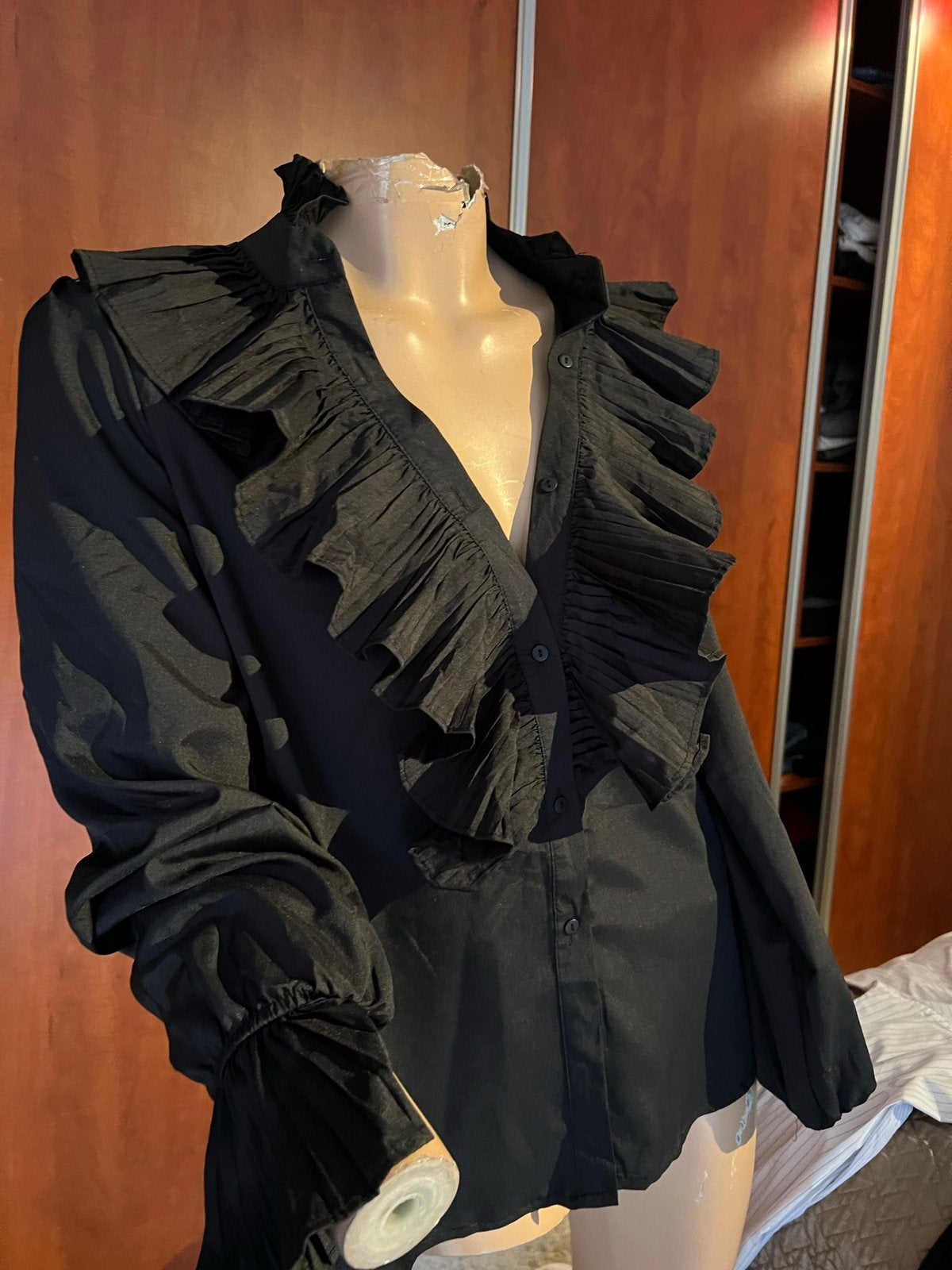 LUZA & bella blouse maat L origineel zgan, Zwart, Maat 42/44 (L), Zo goed als nieuw, LUZA & bella
