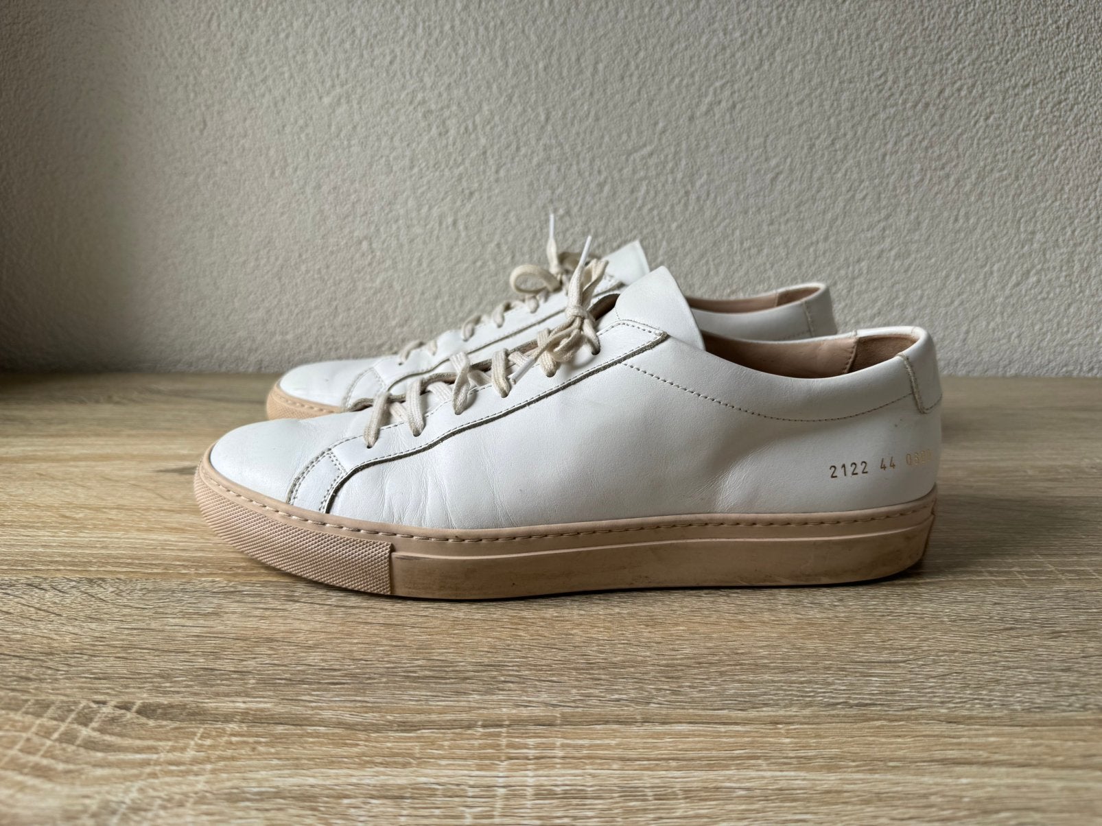 Common Projects Original Achilles Mid White sneakers maat 44, Kleding | Heren, Wit, Ophalen of Verzenden, Sneakers of Gympen, Zo goed als nieuw