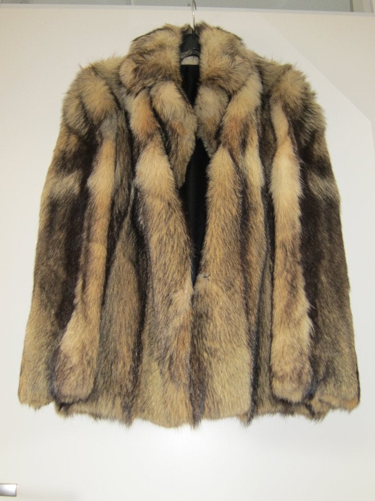 Bontjas kort, Kleding | Dames, Ophalen of Verzenden, Gedragen, Maat 38/40 (M), Meerkleurig