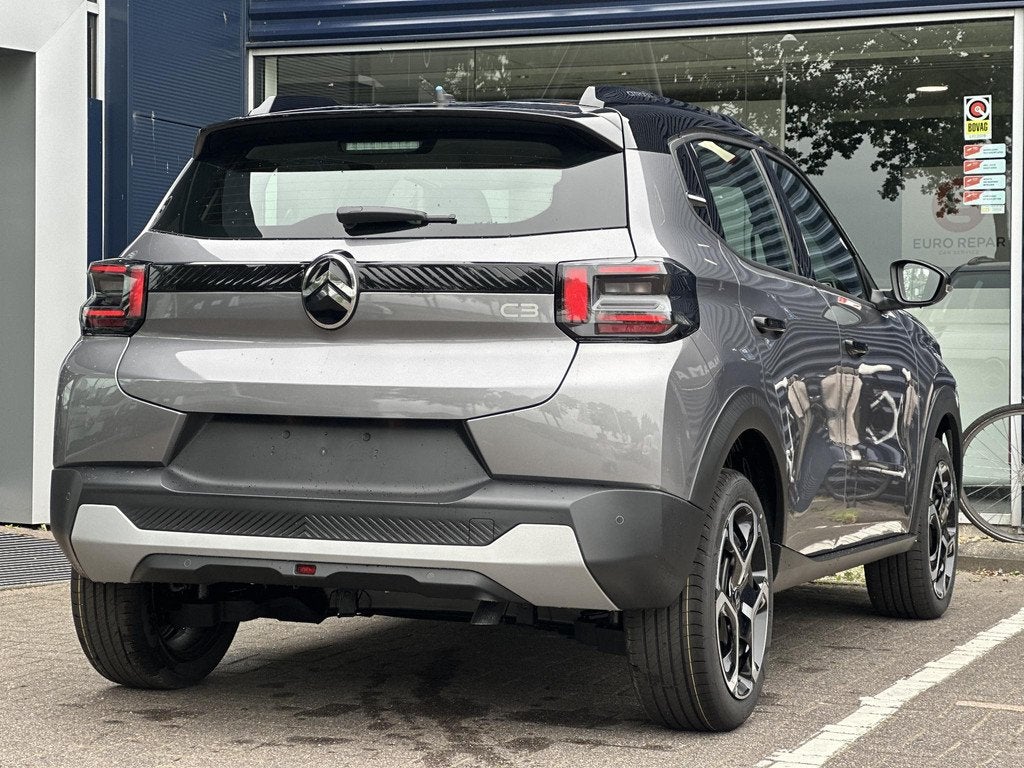 Citroen C3 1.2 Hybrid 110pk Plus | Comfort Stoelen | Apple C, Auto's, Citroën, 1227 kg, Stof, 600 kg, Euro 6