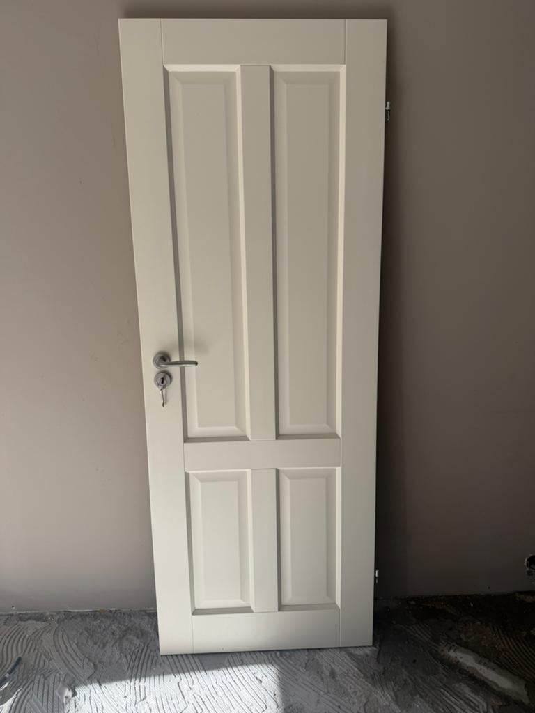 Binnendeur, Doe-het-zelf en Verbouw, Deuren en Horren, Ophalen, Gebruikt, Minder dan 80 cm, Binnendeur