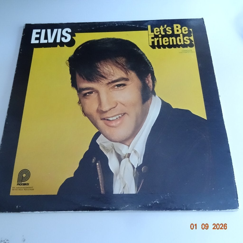 Elvis Presley - Let's be friends, LP, Gebruikt, Pop, Complilatie