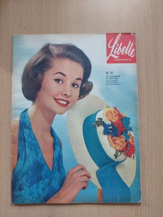 Libelle Damesweekblad Nr. 35 - 17 Augustus 1960, Ophalen of Verzenden, Gelezen, Damesbladen