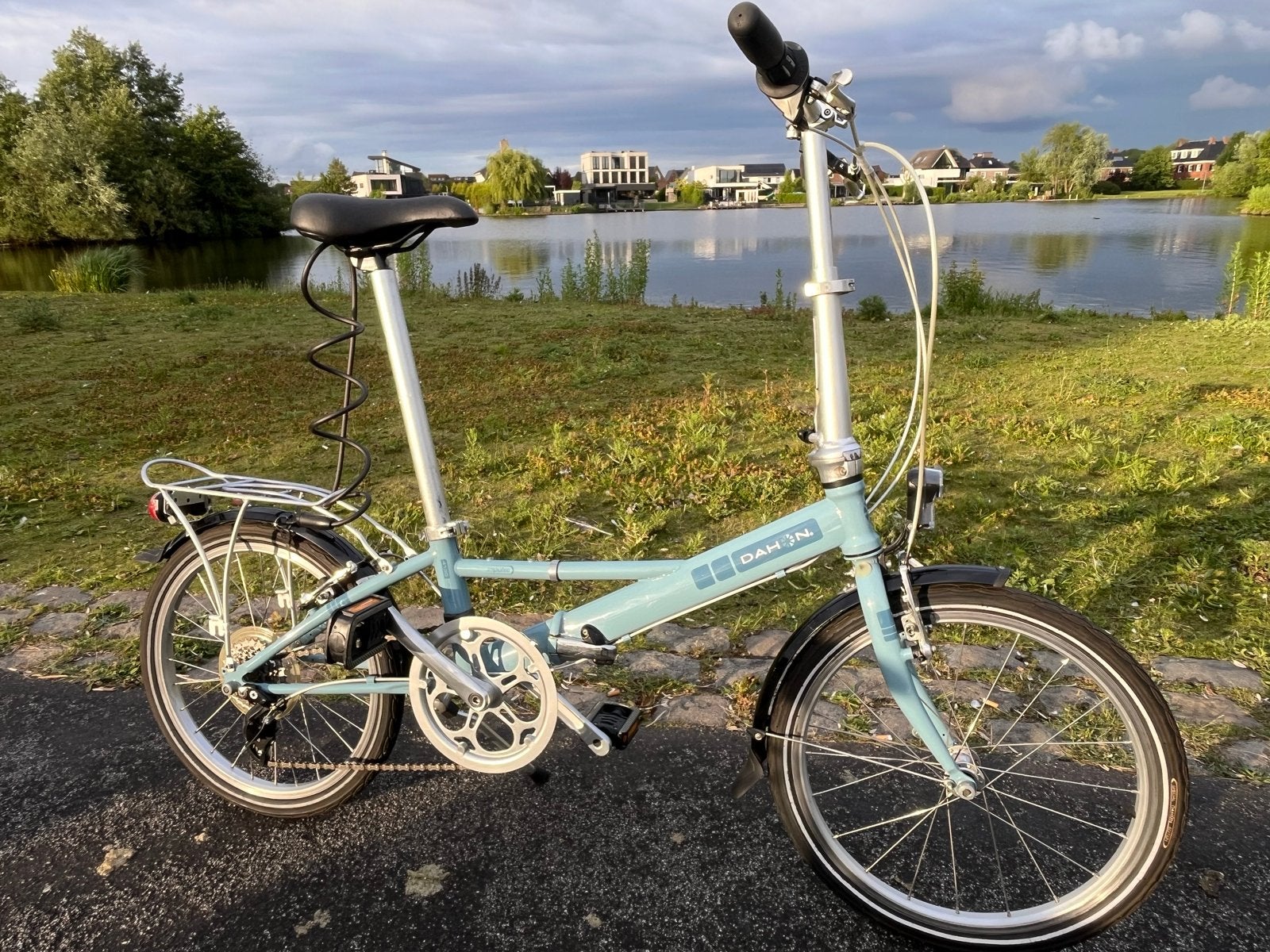 Dahon vouwfiets 7 V 20 inch bijna nieuw , of als een set, Fietsen en Brommers, Fietsen | Vouwfietsen, Ophalen, 20 inch of meer