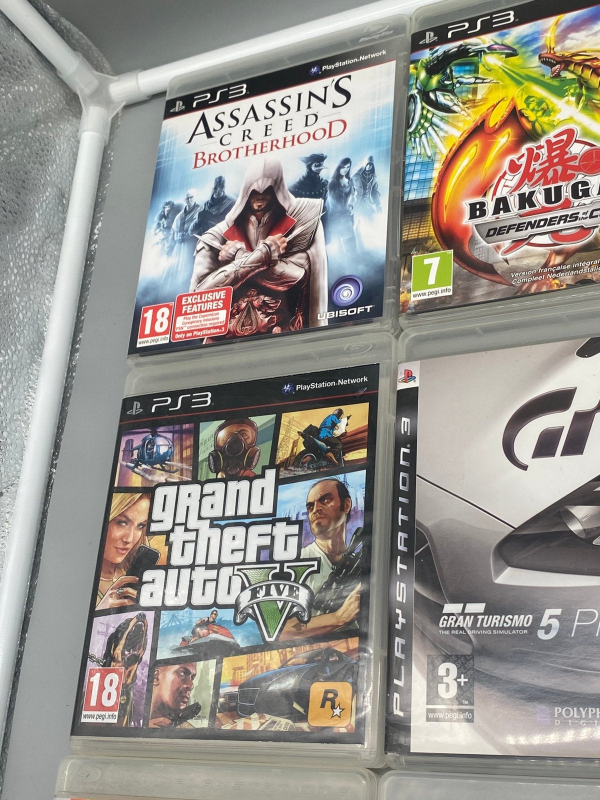 PS3 bundel 18 games GTA V Saints Row Uncharted + meer, Avontuur en Actie, Vanaf 18 jaar, 1 speler, Ophalen of Verzenden