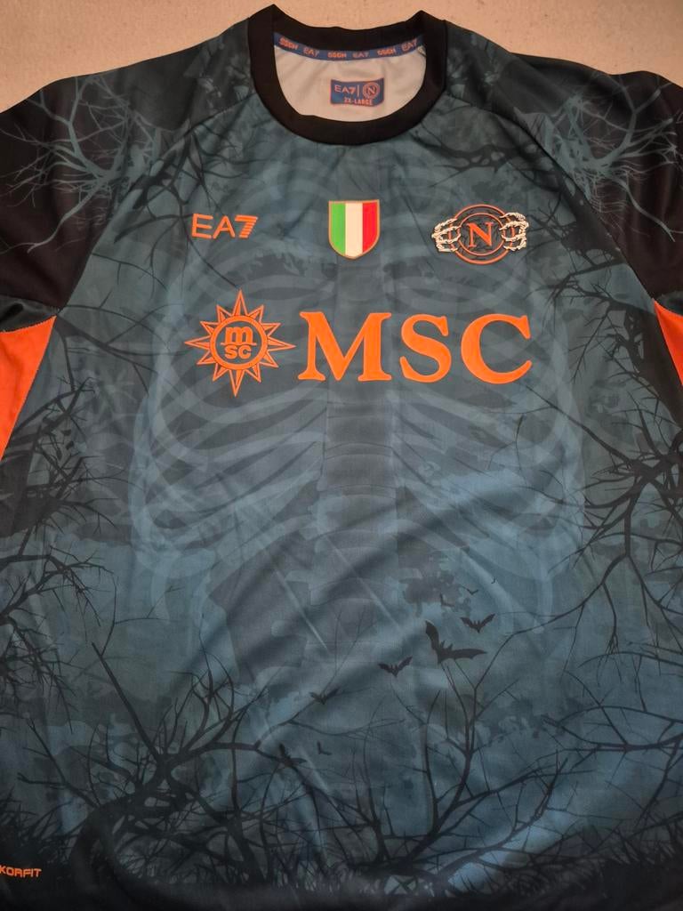 Napoli Halloween teamshirt XXL, Sport en Fitness, Voetbal, Groter dan maat XL, Ophalen of Verzenden, Nieuw, Shirt