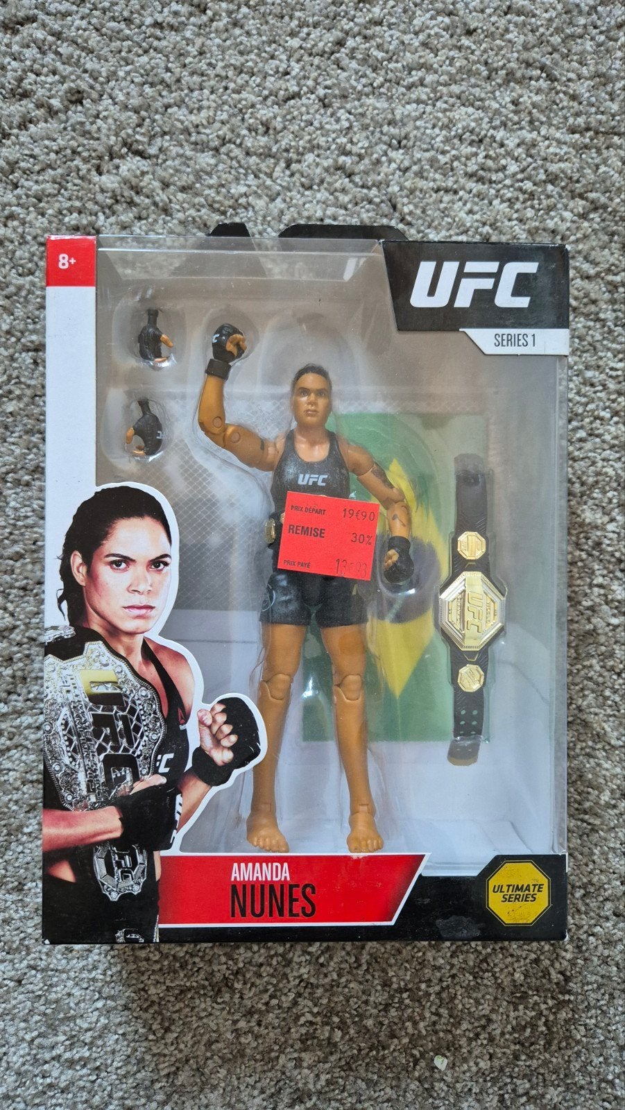 UFC Ultimate Series 1 Amanda Nunes, Verzamelen, Verzenden, Nieuw