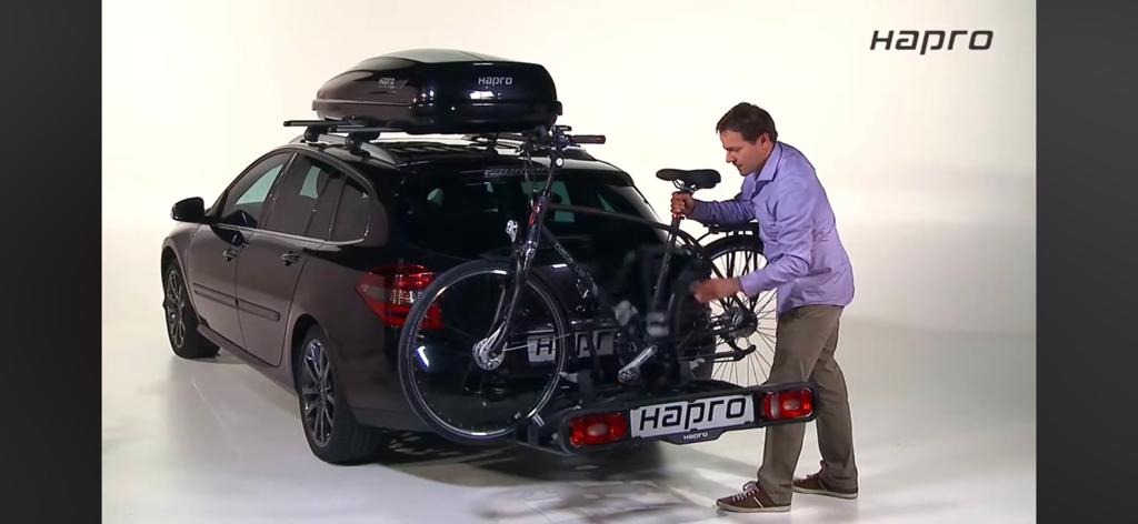 Hapro atlas active 3, Auto diversen, Fietsendragers, Ophalen, 3 fietsen of meer, Zo goed als nieuw, Trekhaakdrager