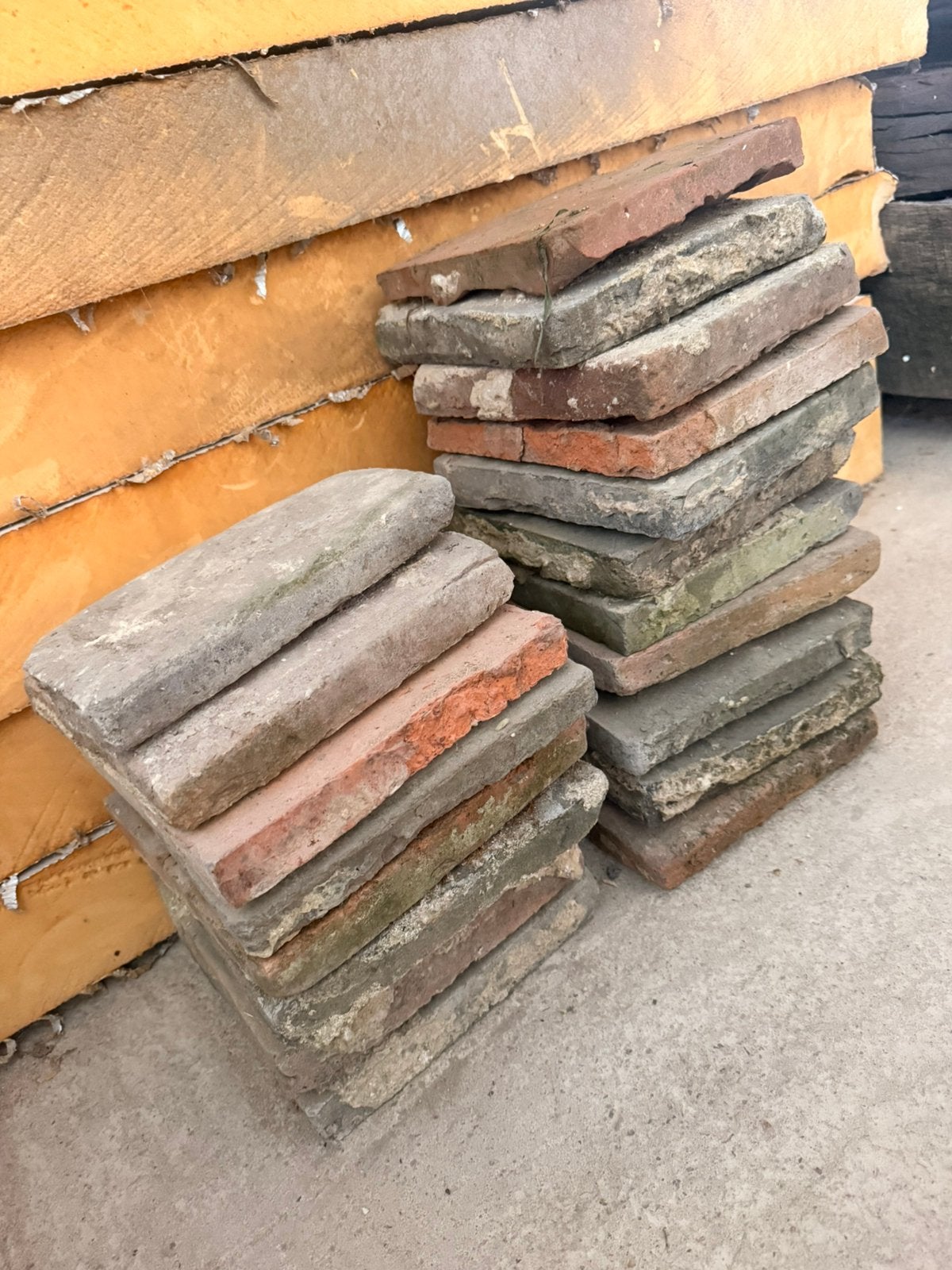 Oude boeren plavuizen, Ophalen, Overige materialen, Gebruikt, 20 tot 40 cm