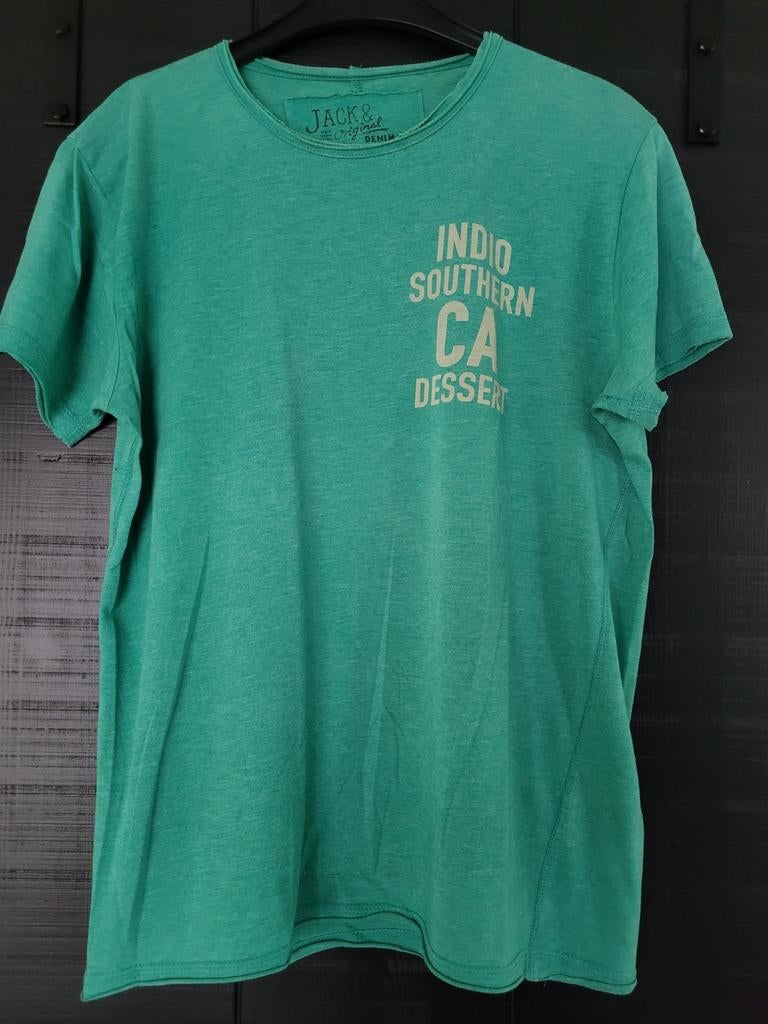 Groen Tshirt Jack&Jones maat M, Maat 48/50 (M), Ophalen of Verzenden, Gedragen, Groen