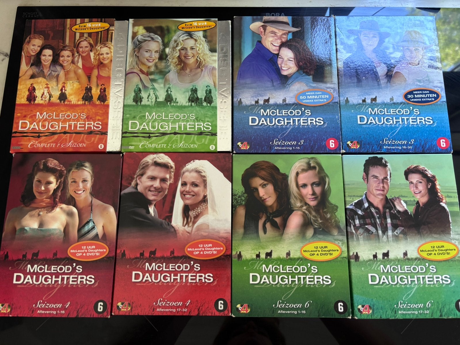 McLEOD’S DAUGHTERS SEIZOEN 1,2,3,4 en 6, Cd's en Dvd's, Zo goed als nieuw, Seizoen 3, Alle leeftijden, Ophalen of Verzenden