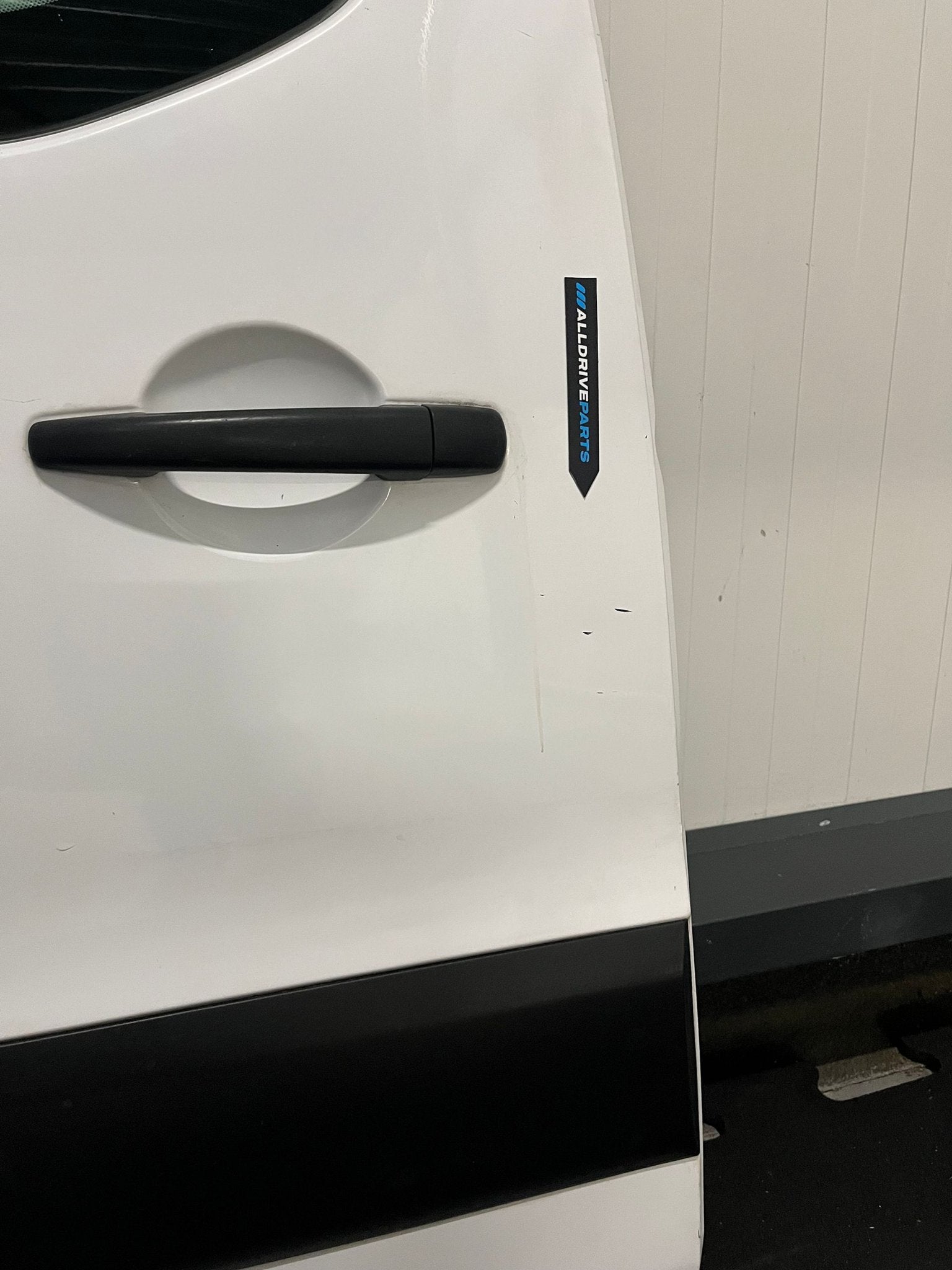 Peugeot Partner Schuifdeur rechts wit met ruit 9831169680, Auto-onderdelen, Gebruikt, -, Deur, -