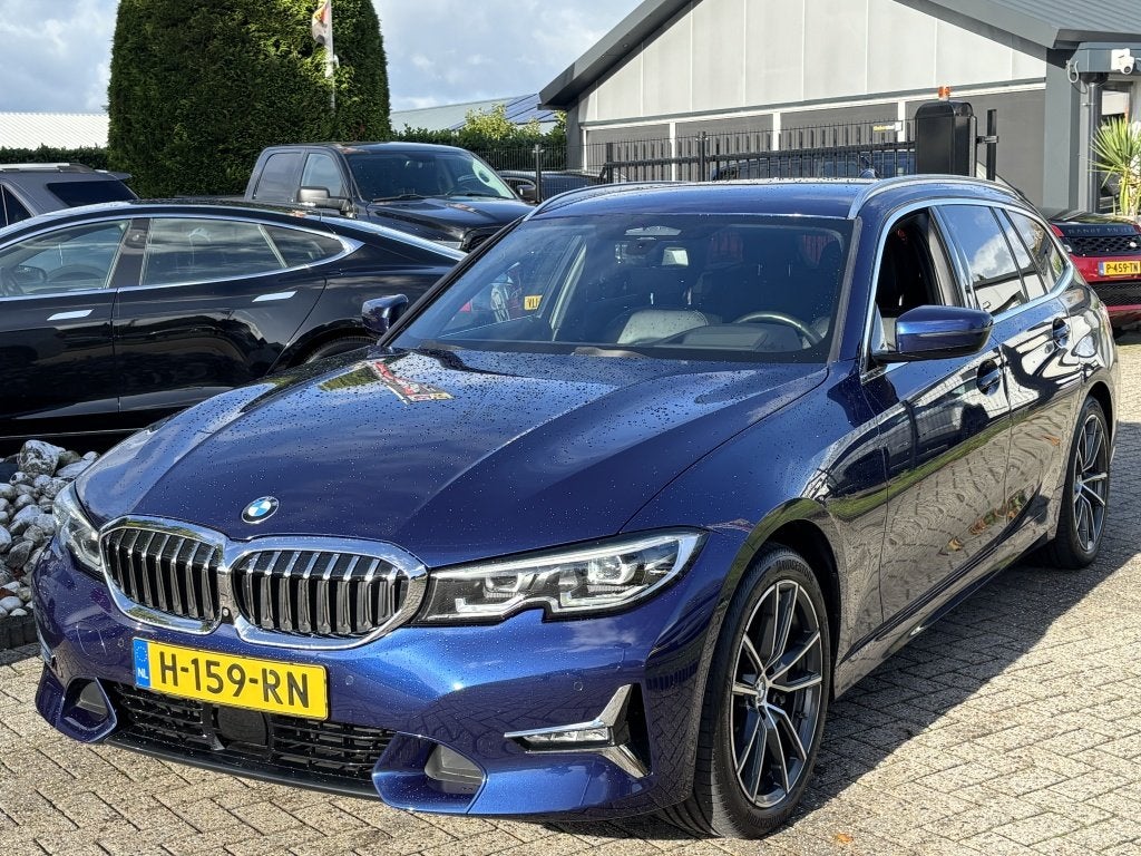 Bmw 3-serie Touring 330D High Exe 2020 Trekhaak 133.000 KM, Auto's, Automaat, Euro 6, Blauw, Diesel