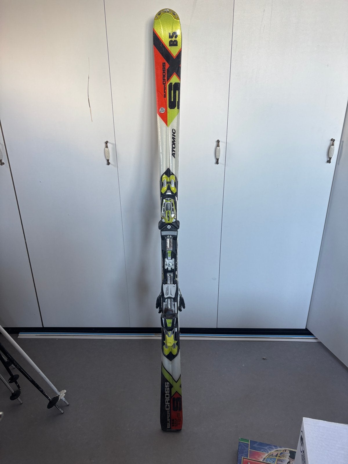Atomic Supercross Ski's - 166 cm, 160 tot 180 cm, Gebruikt, Ophalen of Verzenden, Atomic