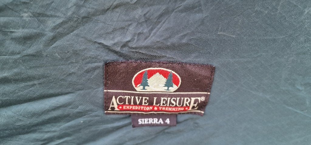 Active Leisure Sierra 4 tent, Ophalen, Gebruikt