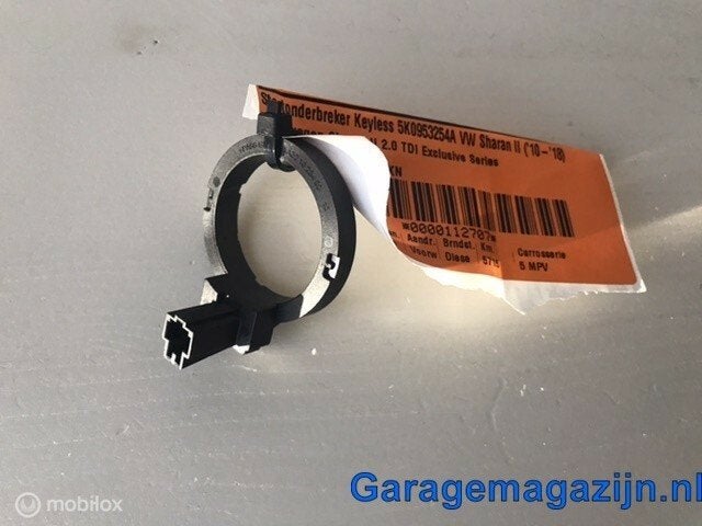 Startonderbreker keyless 5K0953254A VW Sharan 2017, Gebruikt, Volkswagen, Ophalen of Verzenden, Volkswagen