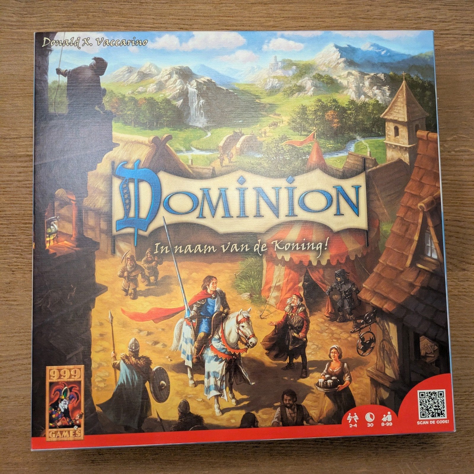 Dominion bordspel - Zo goed als nieuw, Een of twee spelers, Ophalen, Zo goed als nieuw, 999 Games