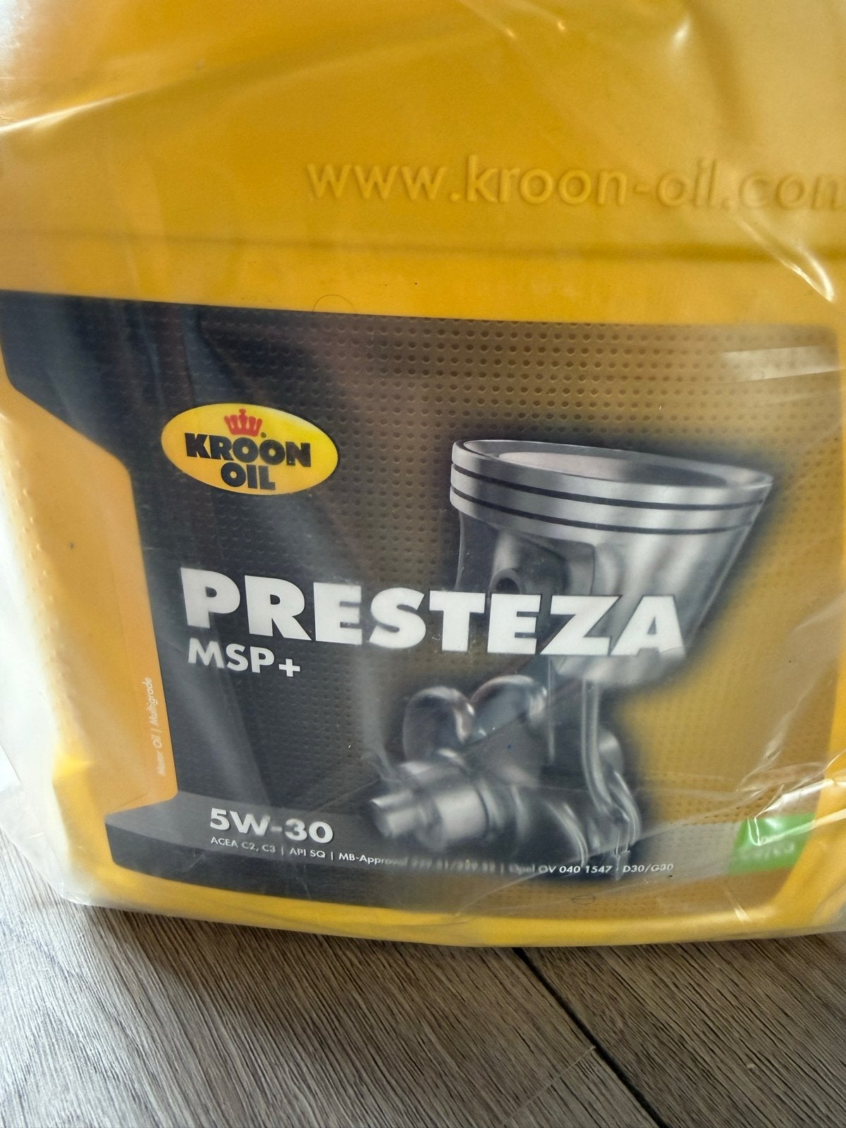 Kroon Oil Presteza MSP+ 5W-30 Motorolie 5 Liter, Ophalen, Nieuw, Universele onderdelen