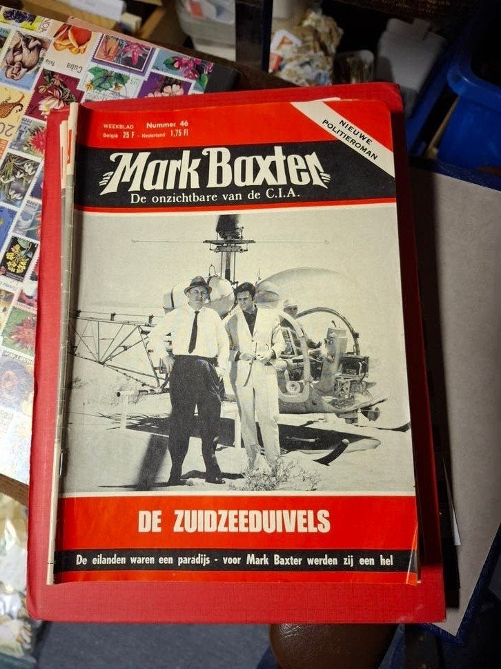 6 Mark Baxter boeken in één koop - actie/thriller, Ophalen of Verzenden, Gelezen, Mark Baxter