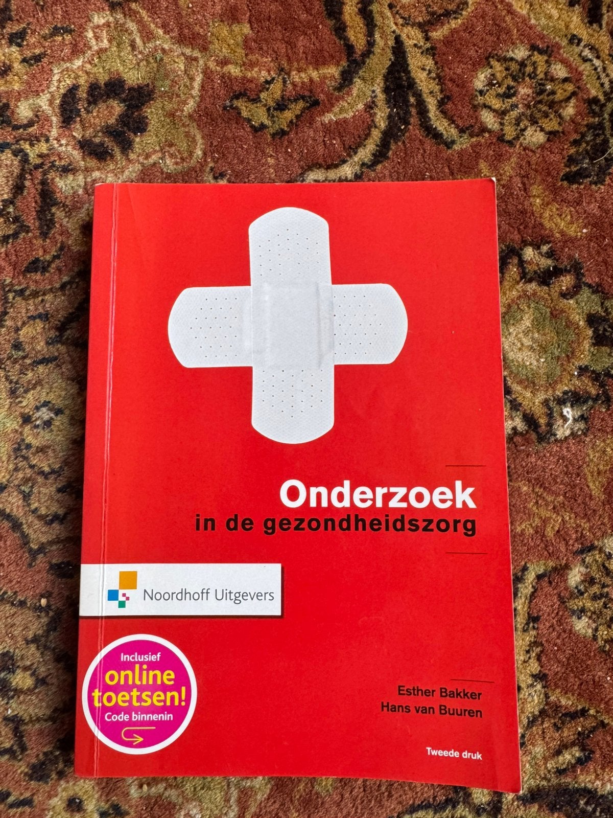 Onderzoek in de gezondheidszorg | Bakker | 9789001834500, Gelezen, Hans van Buuren; Esther Bakker, Beta, HBO