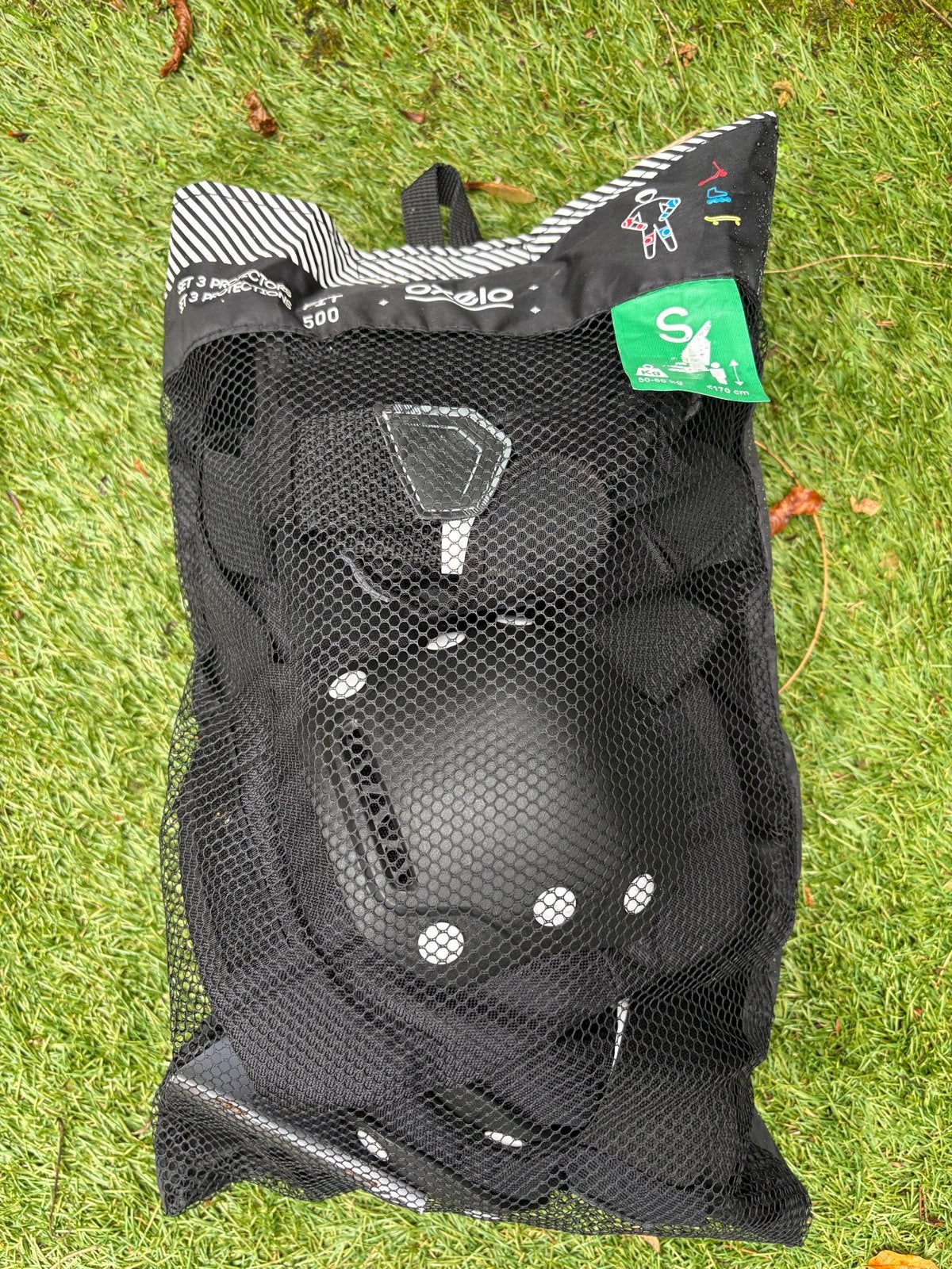 Oxelo Beschermset voor Inline Skates - Maat S, Kinderen, Zo goed als nieuw, Bescherming, Ophalen