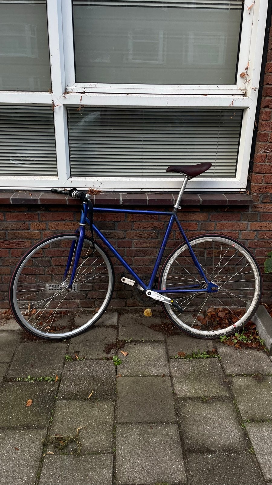Single-speed/fixie urban track bicycle, Ophalen, Velgrem, Batavus, Zo goed als nieuw