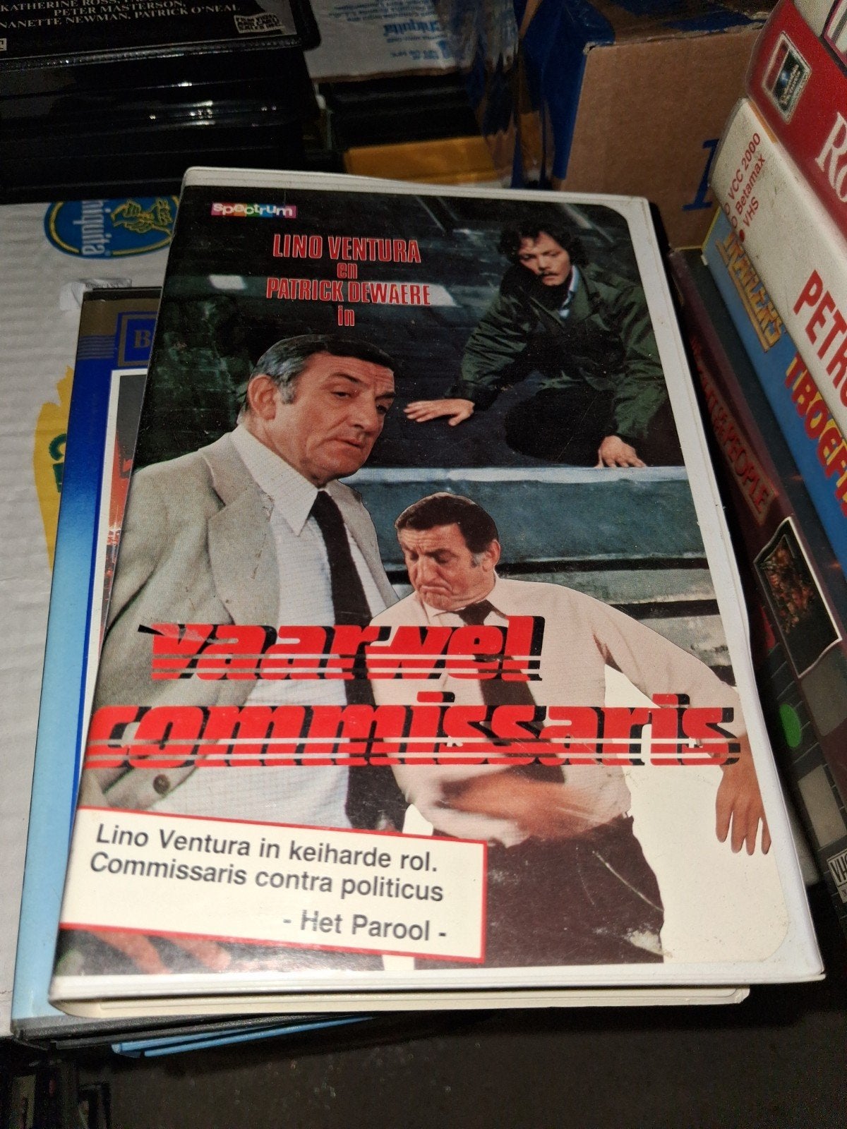 Vhs ex-rental  - Adieu Poulet, Vanaf 16 jaar, Ophalen of Verzenden, Gebruikt, Horror