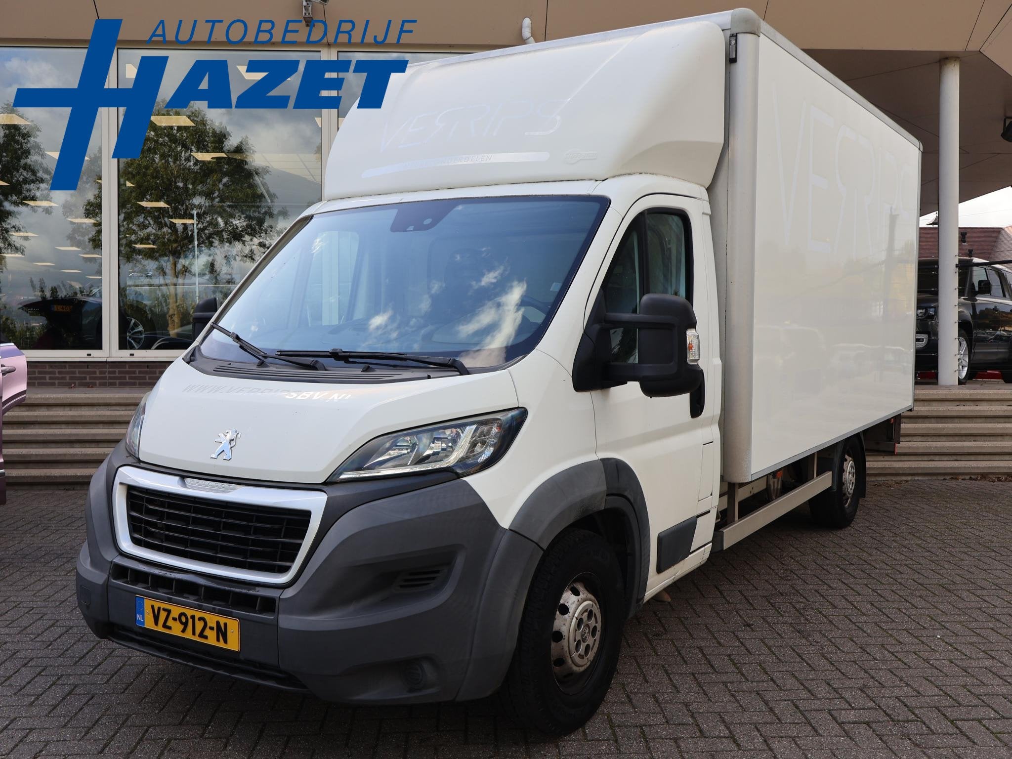 Peugeot Boxer 435 2.2 HDI 150 PK BAKWAGEN MEUBELBAK MET LAAD, Auto's, Voorwielaandrijving, Euro 5, Stof, Gebruikt