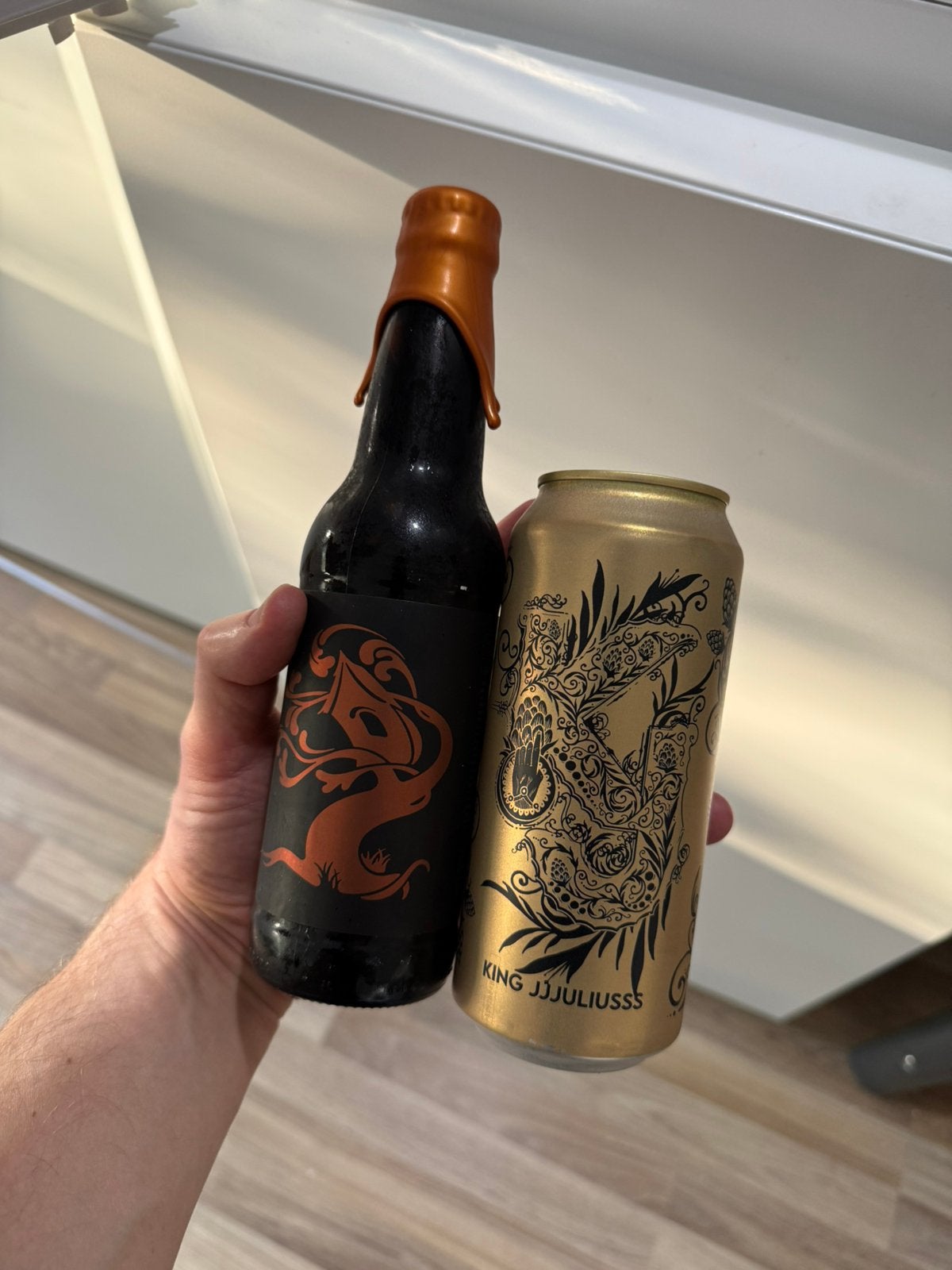 Tree House 10th Anni King JJJ & 14th Anni Stout, Verzamelen, Biermerken, Zo goed als nieuw, Flesje(s), Overige merken, Ophalen of Verzenden