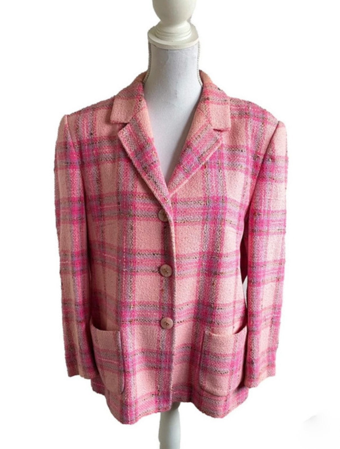 Mooie vintage blazer van Clement 44, Maat 42/44 (L), Ophalen of Verzenden, Zo goed als nieuw, Jasje